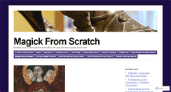 Desktop Screenshot of magickfromscratch.com